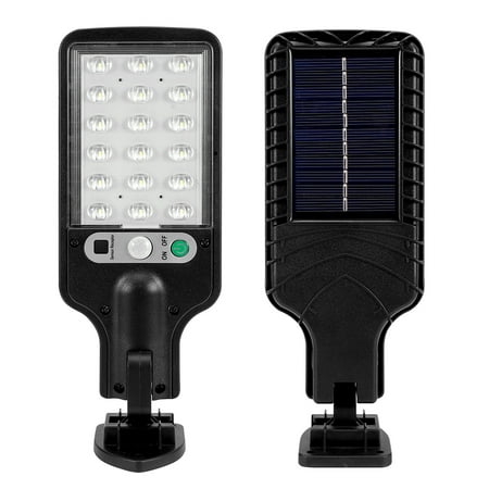 

Rosnek Solar Street Flood Lights 3 Light Modes Motion Sensor Light Parking Lot Lights Garden Wall Lamp Outdoor for Garden Patio Path Pool Lighting 1/2/4Pcs