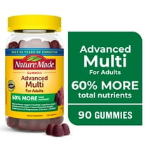 Nature Made Advanced Multivitamin Gummies with Magnesium, Calcium & B Vitamins, 90 Count