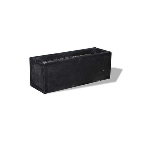 Amedeo Design Modern Resin Stone Window Box Planter