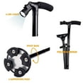 thumbnail image 4 of Ohuhu Folding Walking Cane with LED Light, Adjustable Walking Stick with Carrying Bag for Fathers Mothers Gifts, 4 of 7