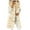 Beige, variant on Black and Friday 2025 Lindreshi Womens Shackets Coat in Clothing Womens Faux Gilet Sleeveless Waistcoat Solid Body Warmer Jacket Coat Outwear Tops