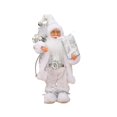 thumbnail image 1 of Figura de Papá Noel para mesa, decoración navideña, divertido regalo navideño, creatividad realista. Blanco, 1 of 9