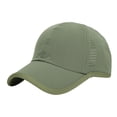 thumbnail image 3 of Unisex Quick Dry Baseball Cap, Solid Color Soft Sports Hat with Breathable Perforated Side Panels, Outdoor Sun Hat Adjustable Casual Cap for Running, Fishing, Hiking and Daily Wear, 3 of 7