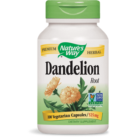 Nature's Way - Dandelion Root 525 mg 100 Capsules (Best Way To Lose 100 Lbs)