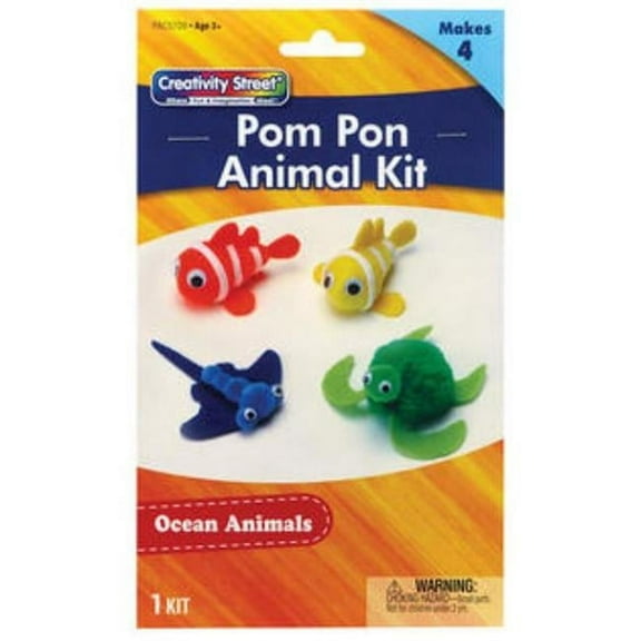 Ocean Animals Craft Kit - Assorted Size - 6 Each