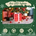 thumbnail image 5 of 12 Inch Christmas Lighted Gift Box , LED Pop Up Present Box with Santa Claus, Snowman and Reindeer , Light Up Ornament for Indoor Outdoor Christmas Decorations, Festive Holiday Display, 5 of 9