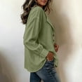 thumbnail image 5 of NominalSnug Button down Shirts for Women Long Sleeve Shirts Collared Dressy Casual Blouses Loose Fit Fall Tops, 5 of 8