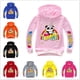 thumbnail image 2 of Sudadera con capucha de moda para bebés, Tops, ropa de primavera y otoño, abrigo con capucha con estampado de Panda de dibujos animados, camiseta de manga larga, trajes para niños 10T Gao Jinjia LED, 2 of 2