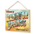 thumbnail image 2 of Decoración de pared Open Road Brands Disney Pixar Cars Radiator Springs, 2 of 6