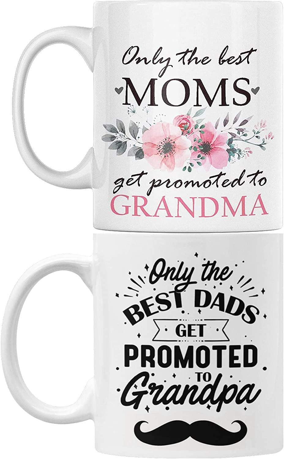Best Present Your Mom Could Ever Receive When Shes Promoted to Grandma! First Time Grandma Coffee Mug A Funny Travel Mug Makes the Best Grandparent Announcement Gift for Any Future Grandma 