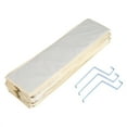 thumbnail image 2 of 26 Bolsillos Plegable Puerta Colgante Armario Bolsa De Almacenamiento Organizador De Zapatos Beige, 2 of 8
