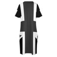 thumbnail image 4 of Black Jack-vestido holgado con bolsillos para mujer traje de festival para niña, 4 of 6