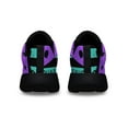 thumbnail image 4 of Suicide Prevention Awareness Shoes Sneakers for Women Men Black Size 10.5, 4 of 7