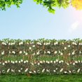 thumbnail image 1 of Artificial Leaf Fence Expandable Faux Leaf Privacy Fence Realistic Leaf Screen Hedge Grass Decorative Backdrop for Garden Patio Yard Balcony Home Decoration, 1 of 10