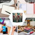 thumbnail image 6 of FORMRS 1-Subject Spiral Notebook 8" x 5" College Ruled 60 Refillable Sheet A5 Hard Cover, 2 Pack, Psychedelic Forest, 6 of 7