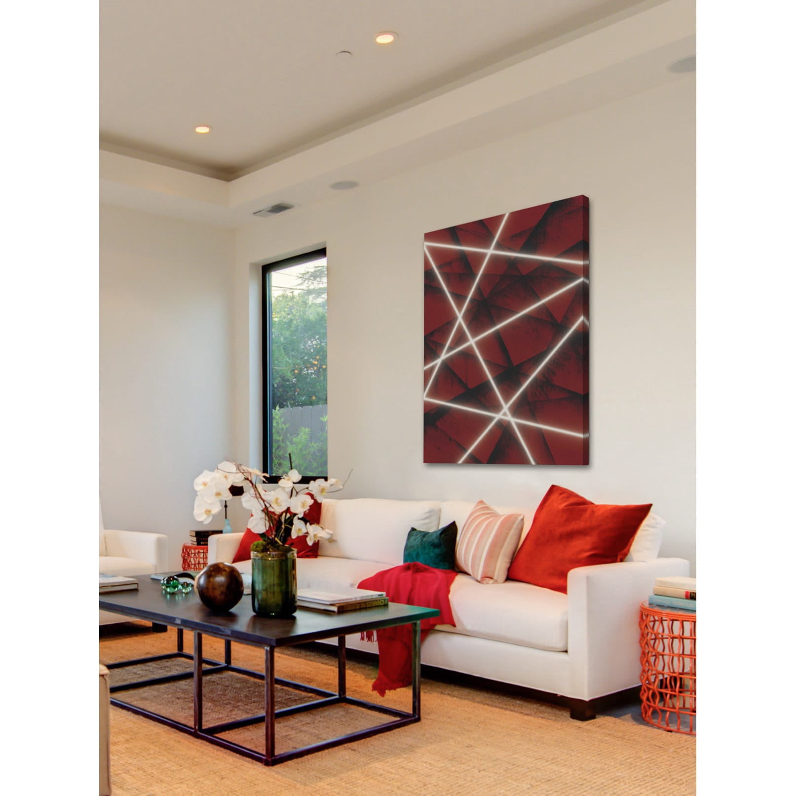 Marmont Hill "New Halen" by Bryon White Painting Print on Wrapped Canvas