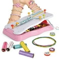 thumbnail image 1 of Wekvgz Friendship Bracelet Making Kit Jewelry String Maker Kit DIY Arts and Crafts Toys Bracelet String Making Kit Kids Travel Activity Set for 6 Years Old and Above Kids Girls GIfts Ideas, 1 of 10