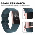 thumbnail image 4 of adepoy Compatible with Fitbit Charge 3 Bands for Women Men Large Small, Adjustable Replacement Wristbands for Fitbit Charge 3 and Fitbit Charge 3 SE, 3 Pack, 4 of 7