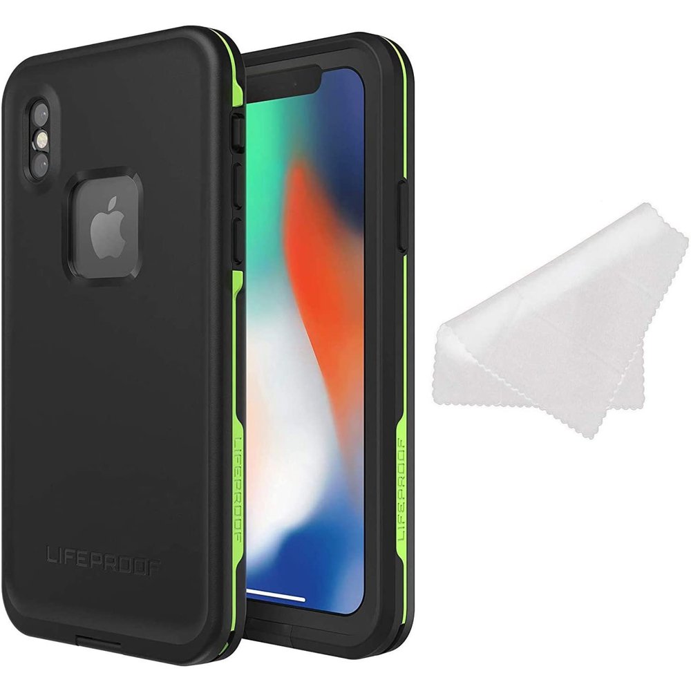 LifeProof FR Series Waterproof Case for iPhone X (ONLY) with Cleaning