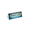 thumbnail image 2 of Azar 3" x 8 1/2" Double Sided Acrylic Nameplates Clear 10/Pack 192805, 2 of 2
