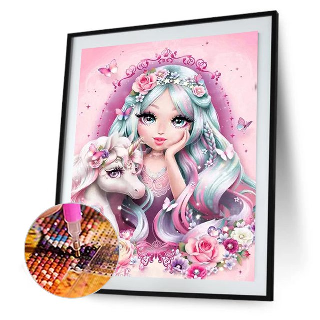 Cuadros Decorativos 5D bricolaje completo taladro diamante pintura caballo cruz puntada mosaico Kit (D257) Sywqhk Nuevos Originales