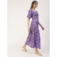 thumbnail image 3 of Moomaya Printed Summer 2 Pcs Skirt Top Set For Women, Viscose Rayon Coord Set, 3 of 8