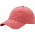 thumbnail image 1 of Plain Washed Baseball Cap - Retro Adjustable Cotton Hat, Vintage Structured Golf Dad Cap for Men Women, 1 of 6