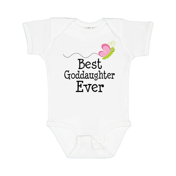 Inktastic Best Goddaughter Ever Girls Baby Bodysuit