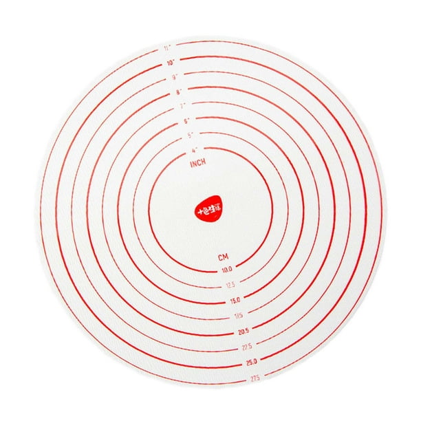 Tapete de silicona para decoración de tartas y tocadiscos, accesorios para hornear 285 cm
