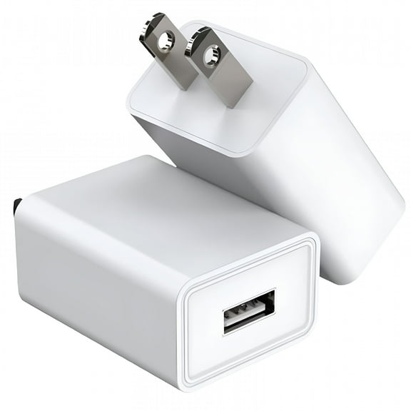 GJX 5V 2A USB Power Adapter, Fast Charging Plug for Phones, Tablets, Headphones & More, Universal 100-240V Input, Short Circuit & Overload Protection, Compact US Standard Charger