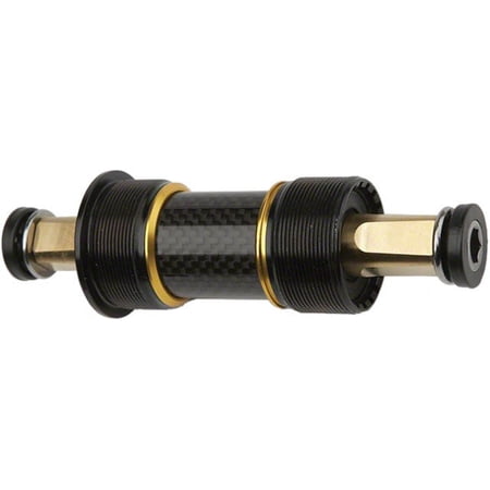BOX Components Square Taper Titanium JIS Bottom Bracket 113mm Gold