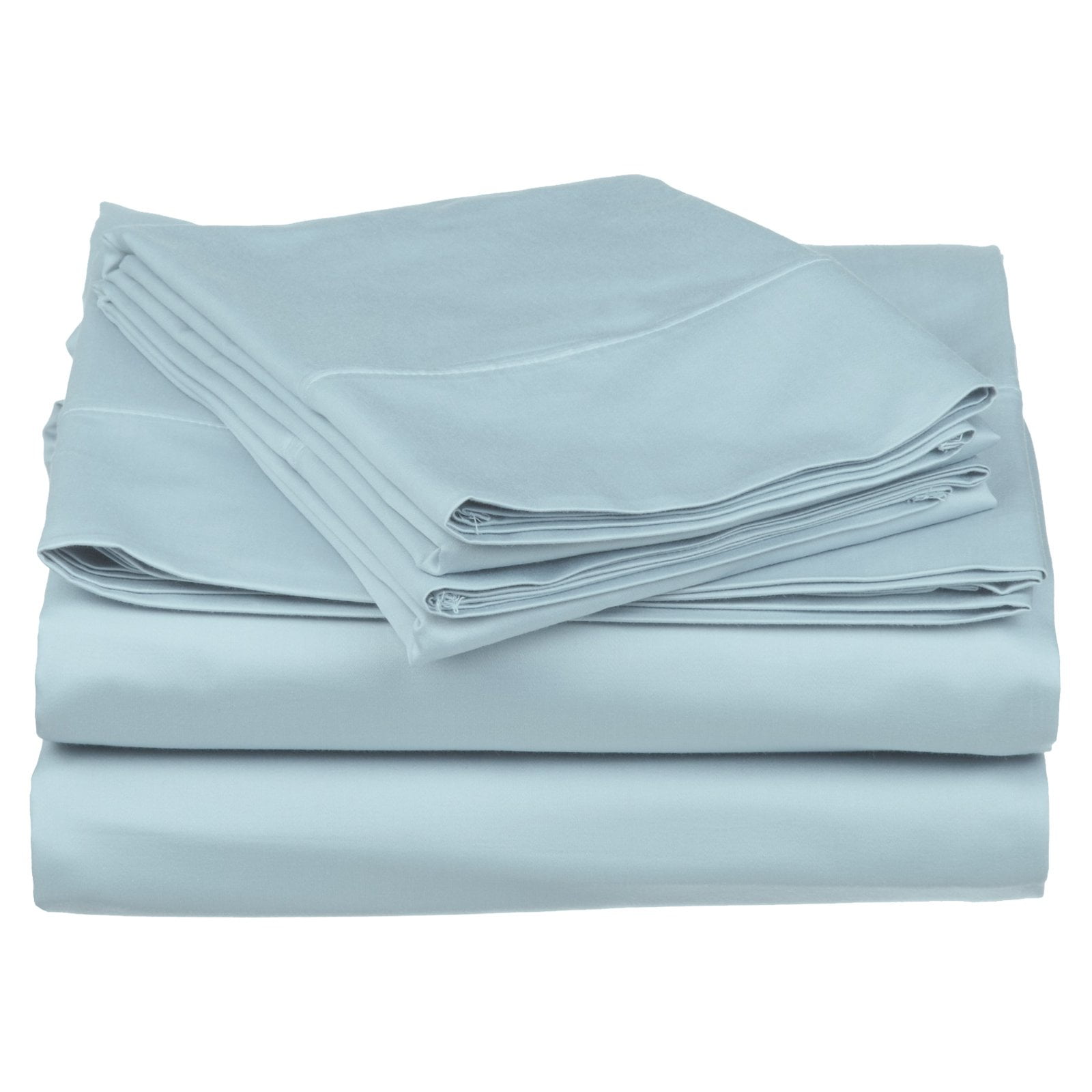 500 Thread Count 100% Cotton Solid Sheet Set by Superior - Walmart.com ...