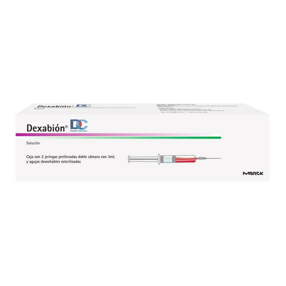 Dexabión DC solución 2 jeringas prellenadas con 3 ml