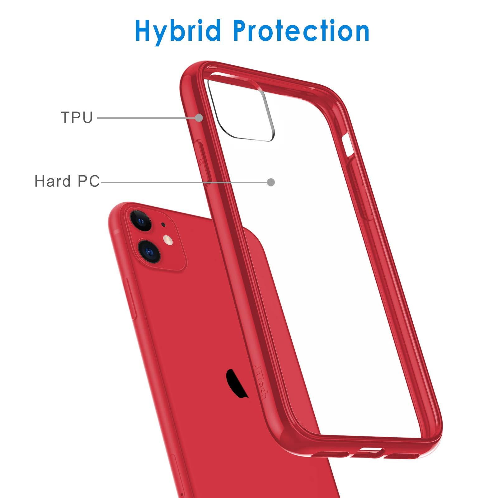 JETech Case For iPhone 11 Pro Max (2019), 6.5-Inch, Shockproof Transparent