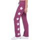 thumbnail image 2 of Pantalones de Chándal Casual Tommy Hilfiger con Estampado de Estrellas para Mujer Morado Grande, 2 of 2