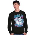 thumbnail image 4 of Cool Urban Rich Popeye Self Made Men's Long Sleeve Tee T Shirt Brisco Brands S, 4 of 6