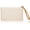 Beige-white, variant on Womens Straw Clutch Bag Bohemian Summer Beach Straw Purse Zipper Wristlet Wallets for Women