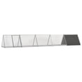 thumbnail image 1 of vidaXL Rabbit Cage Anthracite 504.5x80.5x71 cm Galvanised Steel, 1 of 4