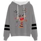 thumbnail image 1 of WILLBEST Sudadera con Capucha y Cordón Ajustable con Estampado Navideño Informal para Mujer Chica​​, 1 of 3