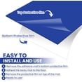 thumbnail image 3 of 5 Piece 24x36 Inch Blue Adhesive Sticky Mat 150 Sheets Dust Dirt Remover Laboratory Construction Pad, 3 of 8