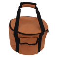 thumbnail image 4 of 2024，Camping Tableware Storage Bag 13.7L Large Capacity Soft Lining Waterproof Round Picnic Storage Bag for Outdoor BBQ, 4 of 5