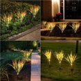 thumbnail image 1 of Injueey 2 uds luces LED solares se encienden/apagan automáticamente iluminan la luz nocturna del paisaje del jardín Iluminación y accesorios, 1 of 6
