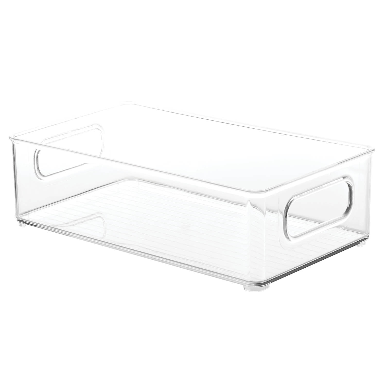 ∈4L, 6L, 11L Transparent Storage Box Plastic Multipurpose Clear Organizer  - 1 Pc