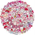 thumbnail image 1 of My Melody Stickers 100pcs for Water Bottles - -, 1 of 6