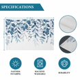thumbnail image 6 of Blue Leaves Placemats Set of 12, Summer Botanical Placemats for Dining Table, Place Mats for Kitchen Tabletop, Waterproof Wipeable Dining Table Mats Set, 6 of 9