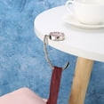 thumbnail image 2 of lutabuo Portable Metal Foldable Bag Hook Handbag Holder Purse Hanger Table Hooks, 2 of 5