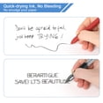 thumbnail image 6 of FIOVER Gel Pens, 5pcs 0.5mm Quick Dry Black Ink Fine Point Smooth Writing Pens High-End Series Ballpoint for Office, 6 of 7