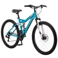 thumbnail image 2 of Mongoose Bedlam Adult Unisex 26-in. Full-Suspension Mountain Bike, Teal, 2 of 8
