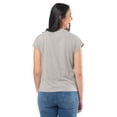 thumbnail image 3 of Lee Womens and Plus Soft Shoulder Short Sleeve T-Shirt, S-4X, 3 of 5