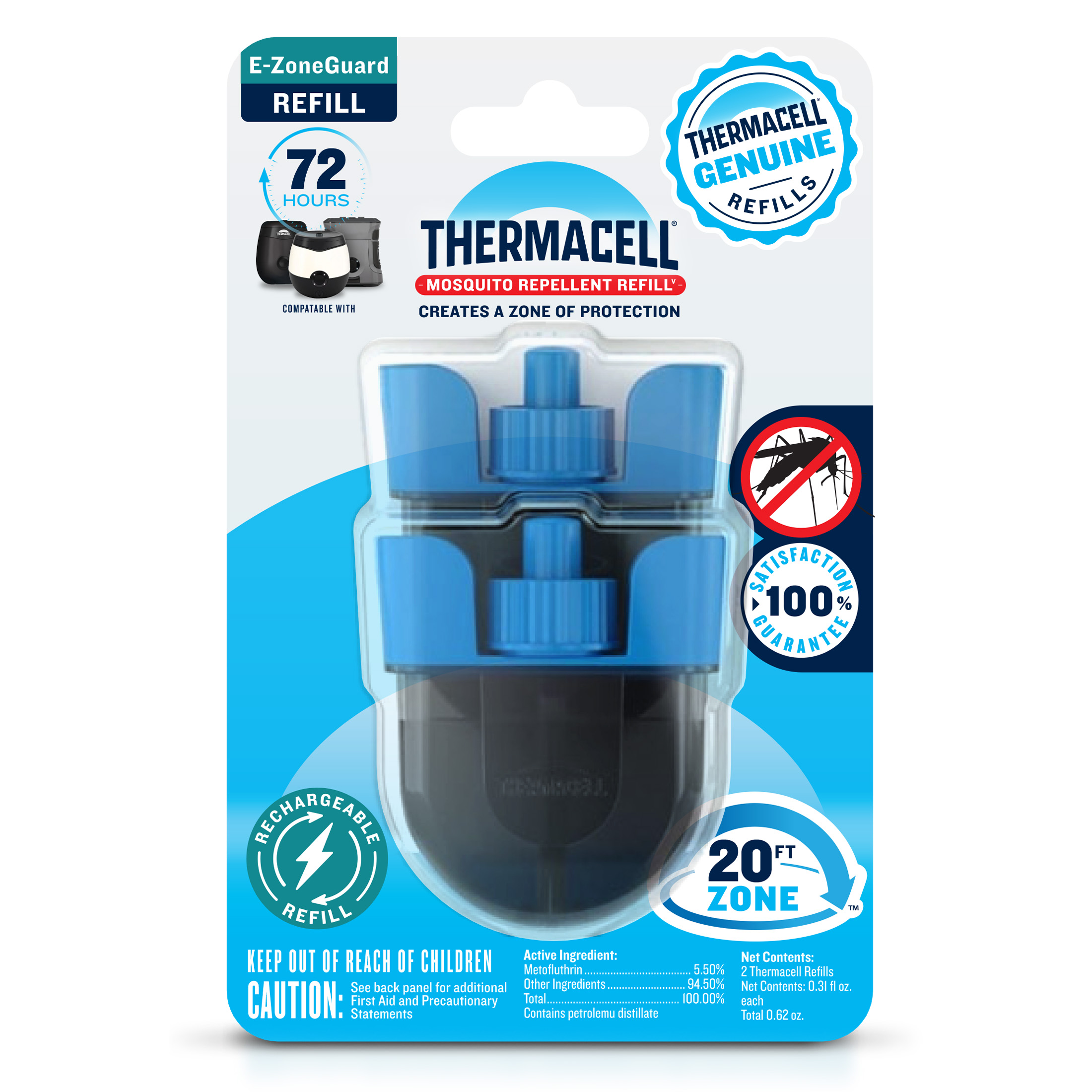 Thermacell E-ZoneGuard Rechargeable Mosquito Repellent Refills photo 1